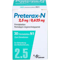 Preterax N 2.5 mg/0.625 mg, 30 Stk., Servier Deutschland GmbH