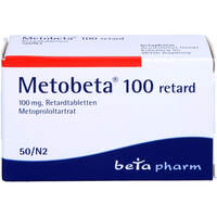 Metobeta 100 retard, 50 st, betapharm Arzneimittel GmbH