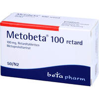Metobeta 100 retard, 50 st, betapharm Arzneimittel GmbH