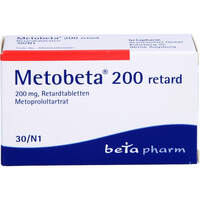 Metobeta 200 retard, 30 Stk., betapharm Arzneimittel GmbH