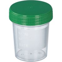 Urinbecher mit Schraubdeckel, 100 st, Dr. Junghans Medical GmbH
