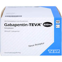 Gabapentin-TEVA 800mg Filmtabletten, 100 Stk., TEVA GmbH