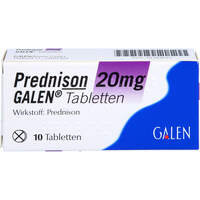 Prednison 20mg GALEN, 10 Stk., Galenpharma GmbH