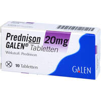 Prednison 20mg GALEN, 10 Stk., Galenpharma GmbH