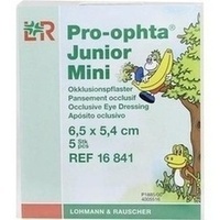 Pro-ophta Junior Mini Okklusionspflaster, 5 Stk., Lohmann & Rauscher GmbH & Co. KG