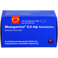 Moxogamma 0.3mg Filmtabletten, 100 st, Aaa - Pharma GmbH
