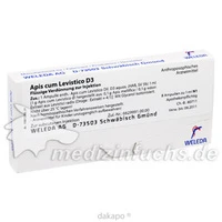 Apis cum Levistico D3, 8x1 Milliliter, Weleda AG
