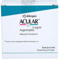 Acular Augentropfen, 3x5 ml, kohlpharma GmbH