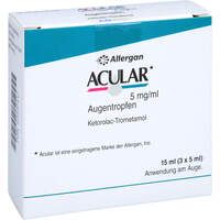 Acular Augentropfen, 3x5 ml, kohlpharma GmbH