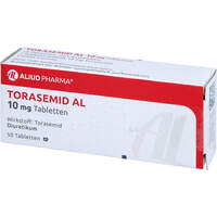 Torasemid AL 10mg Tabletten, 50 st, Aliud Pharma GmbH