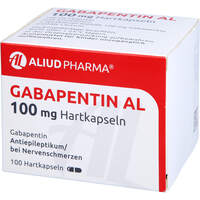 Gabapentin AL 100mg Hartkapseln, 100 Stk., Aliud Pharma GmbH