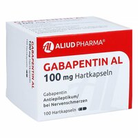 Gabapentin AL 100mg Hartkapseln, 100 Stk., Aliud Pharma GmbH