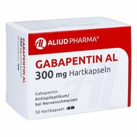Gabapentin AL 300mg Hartkapseln, 50 st, Aliud Pharma GmbH