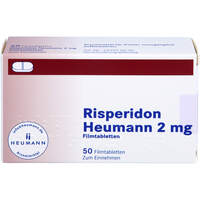 Risperidon Heumann 2mg Filmtabletten, 50 st, Heumann Pharma GmbH & Co. Generica KG