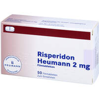 Risperidon Heumann 2mg Filmtabletten, 50 st, Heumann Pharma GmbH & Co. Generica KG