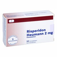 Risperidon Heumann 2mg Filmtabletten, 50 st, Heumann Pharma GmbH & Co. Generica KG