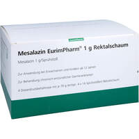 Mesalazin Eurim-Pharm 1g Rektalschaum, 4x70 g, Eurimpharm Arzneimittel GmbH