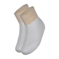 ANGORA BANORA Bettschuhe einwandig wei&szlig; Gr.I, 2 st, Angora-Banora W&auml;sche Ulrich Bauer KG