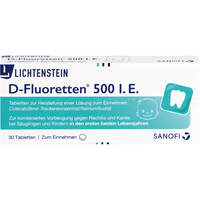 D FLUORETTEN 500, 30 Stk., Zentiva Pharma GmbH