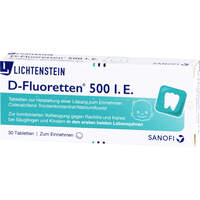 D FLUORETTEN 500, 30 Stk., Zentiva Pharma GmbH