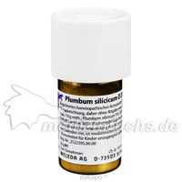 PLUMBUM SILICICUM D20, 20 Gramm, Weleda AG