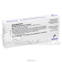 ARANDISIT D15, 8x1 Milliliter, Weleda AG