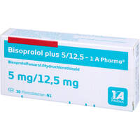Bisoprolol plus 5/12.5-1 A Pharma, 30 Stk., 1 A Pharma GmbH