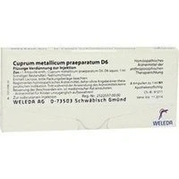 CUPRUM MET PRAEP D 6, 8x1 Milliliter, Weleda AG
