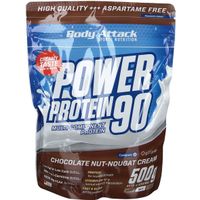 Power Protein 90 Chocolate-Nut Cream, 500 g, Body Attack Sports Nutrition GmbH & Co. KG