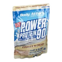 Power Protein 90 Cookies Cream, 500 g, Body Attack Sports Nutrition GmbH & Co. KG