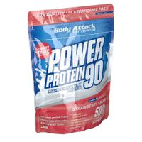 Power Protein 90 Strawberry Cream, 500 g, Body Attack Sports Nutrition GmbH & Co. KG