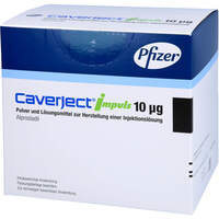 Caverject Impuls 10ug Zweikammerspritze, 10 st, Pfizer Pharma GmbH