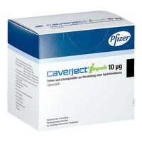 Caverject Impuls 10ug Zweikammerspritze, 10 st, Pfizer Pharma GmbH