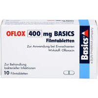 OFLOX 400mg BASICS, 10 st, Basics GmbH