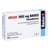 OFLOX 400mg BASICS, 10 st, Basics GmbH