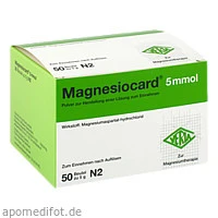 Magnesiocard 5mmol, 50 Stück, Verla-Pharm Arzneimittel GmbH & Co. KG