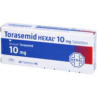 Torasemid HEXAL 10mg Tabletten, 30 st, HEXAL AG