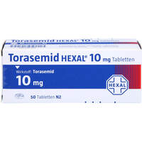 Torasemid HEXAL 10mg Tabletten, 50 st, HEXAL AG