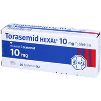 Torasemid HEXAL 10mg Tabletten, 50 st, HEXAL AG
