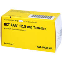 HCT AAA 12.5mg Tabletten, 100 st, Aaa - Pharma GmbH