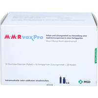 M-MR VAXPRO Fertigspritze mit Kanüle, 10x0.5 ml, Eurimpharm Arzneimittel GmbH