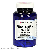 Magnesium + Kalium GPH Kapseln, 180 st, Hecht-Pharma GmbH