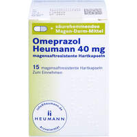 Omeprazol Heumann 40 mg magensaftresis.Hartkapseln, 15 Stk., Heumann Pharma GmbH & Co. Generica KG