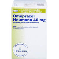 Omeprazol Heumann 40 mg magensaftresis.Hartkapseln, 50 st, Heumann Pharma GmbH & Co. Generica KG