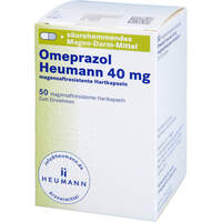 Omeprazol Heumann 40 mg magensaftresis.Hartkapseln, 50 st, Heumann Pharma GmbH & Co. Generica KG