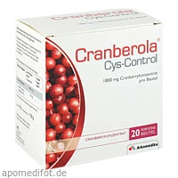 Cranberola Cys-Control, 20x5 Gramm, WEBER & WEBER GmbH