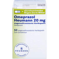 Omeprazol Heumann 20mg magensaftresist Hartkapseln, 50 st, Heumann Pharma GmbH & Co. Generica KG