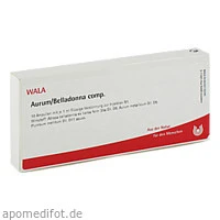 AURUM/BELLADONNA COMP, 10x1 Milliliter, Wala Heilmittel GmbH