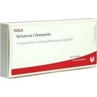 BELLADONNA/CHAMOMILLA, 10x1 Milliliter, Wala Heilmittel GmbH