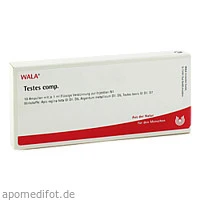 TESTES COMP, 10x1 Milliliter, Wala Heilmittel GmbH